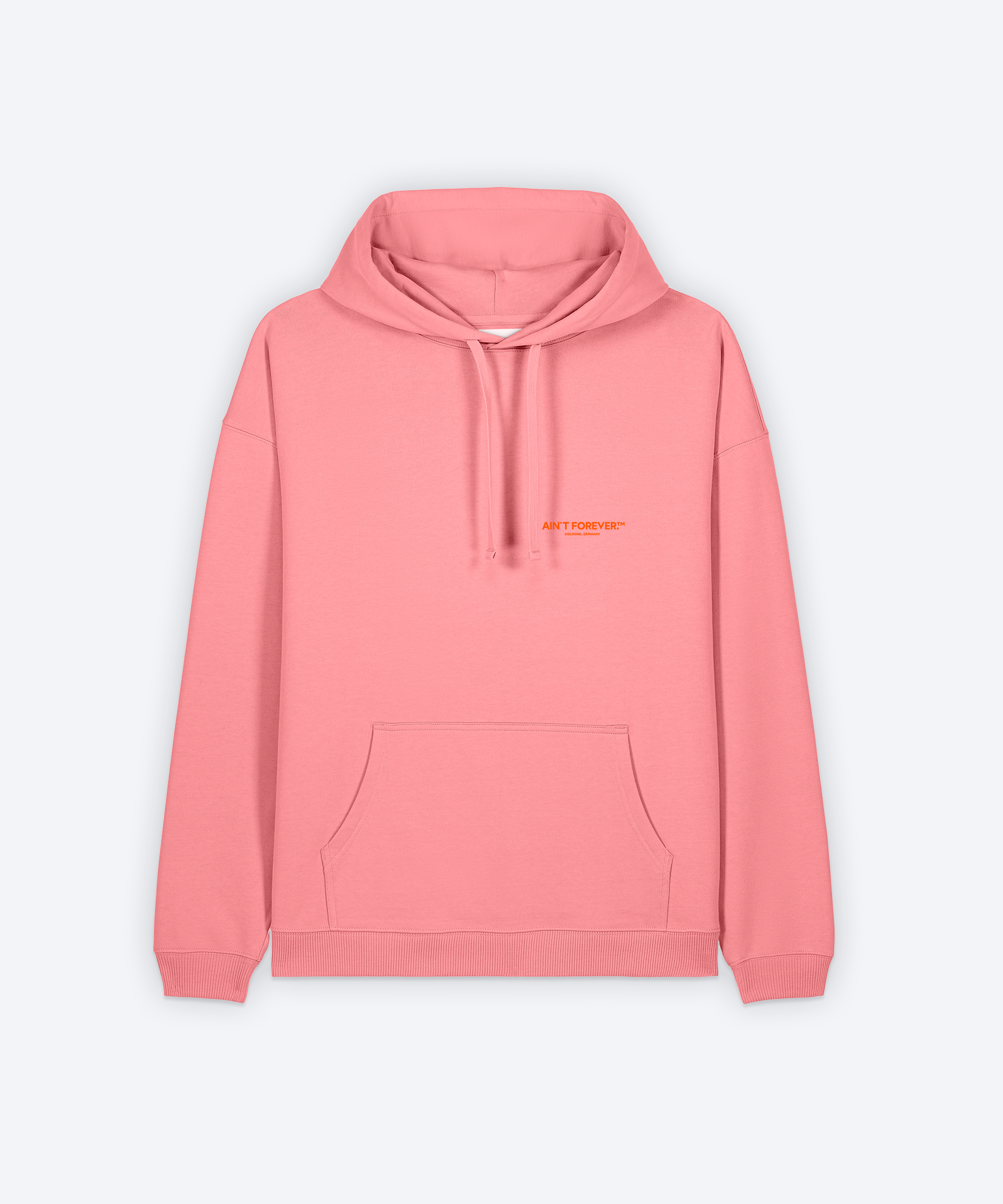 THE ESSENTIAL HOODIE (PINK/ORANGE)