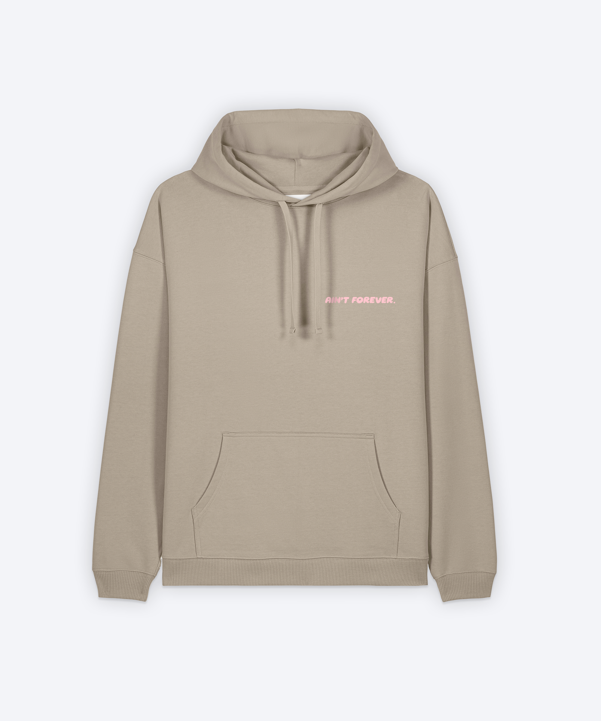 GOOD MUSIC & BAD DECISIONS HOODIE (STONE)