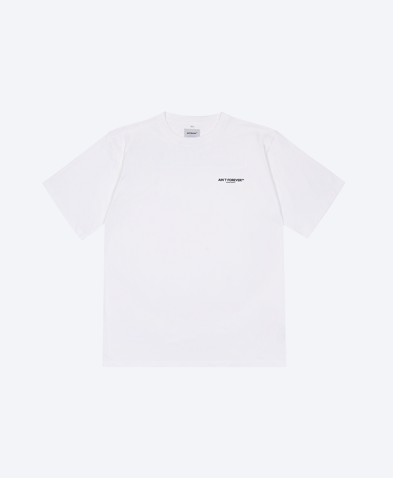 THE NIGHT OUT T-SHIRT (WHITE/BLACK)