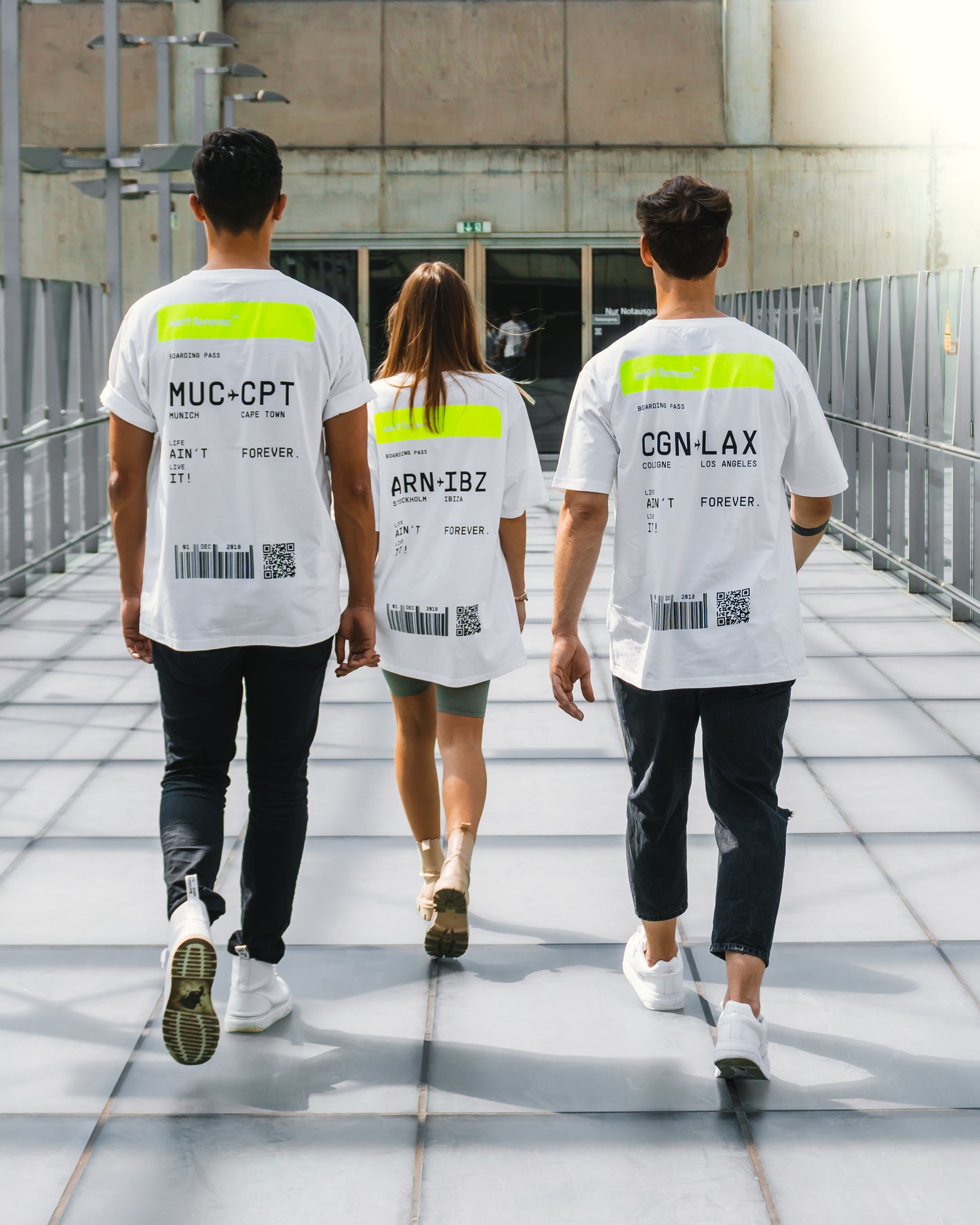 
                  
                    THE BOARDING PASS T-SHIRT (CGN - LAX)
                  
                