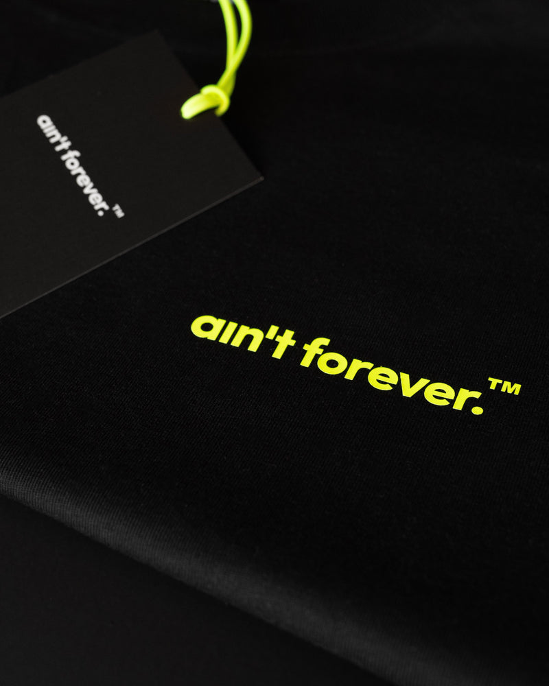 
                  
                    THE OVERSIZED LOGO T-SHIRT (BLACK / NEON)
                  
                