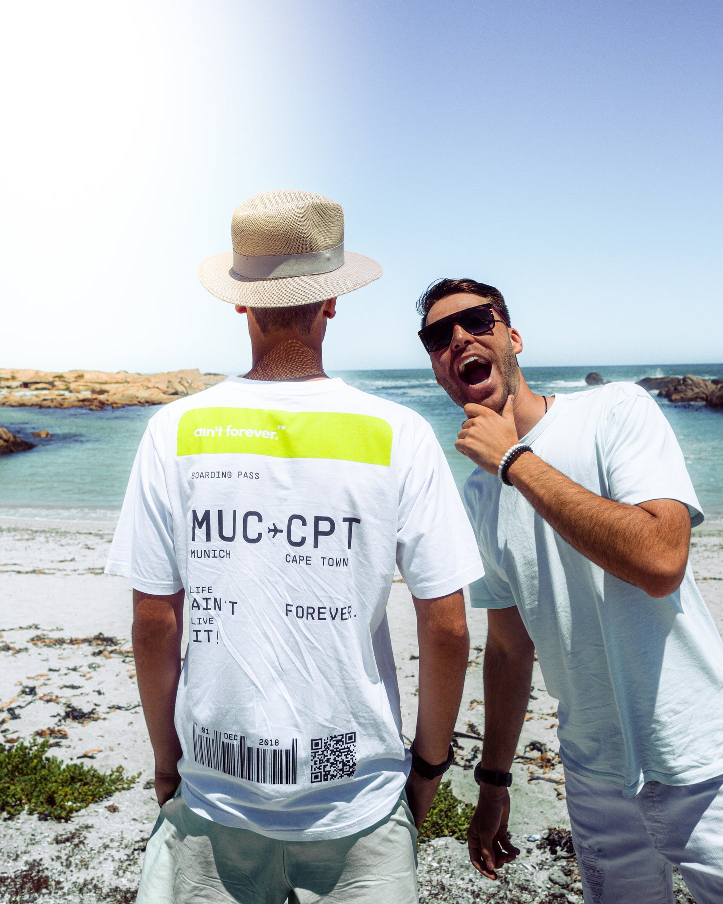 
                  
                    THE OVERSIZED BOARDING PASS T-SHIRT (MUC - CPT)
                  
                