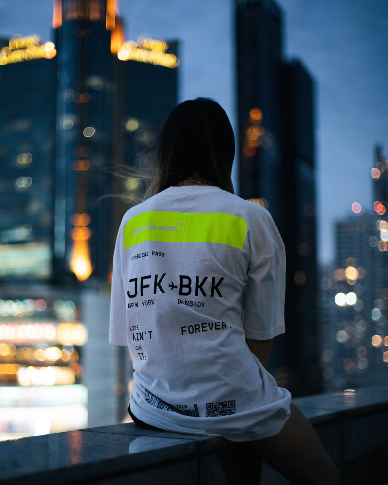 THE ORIGINAL BOARDING PASS T-SHIRT