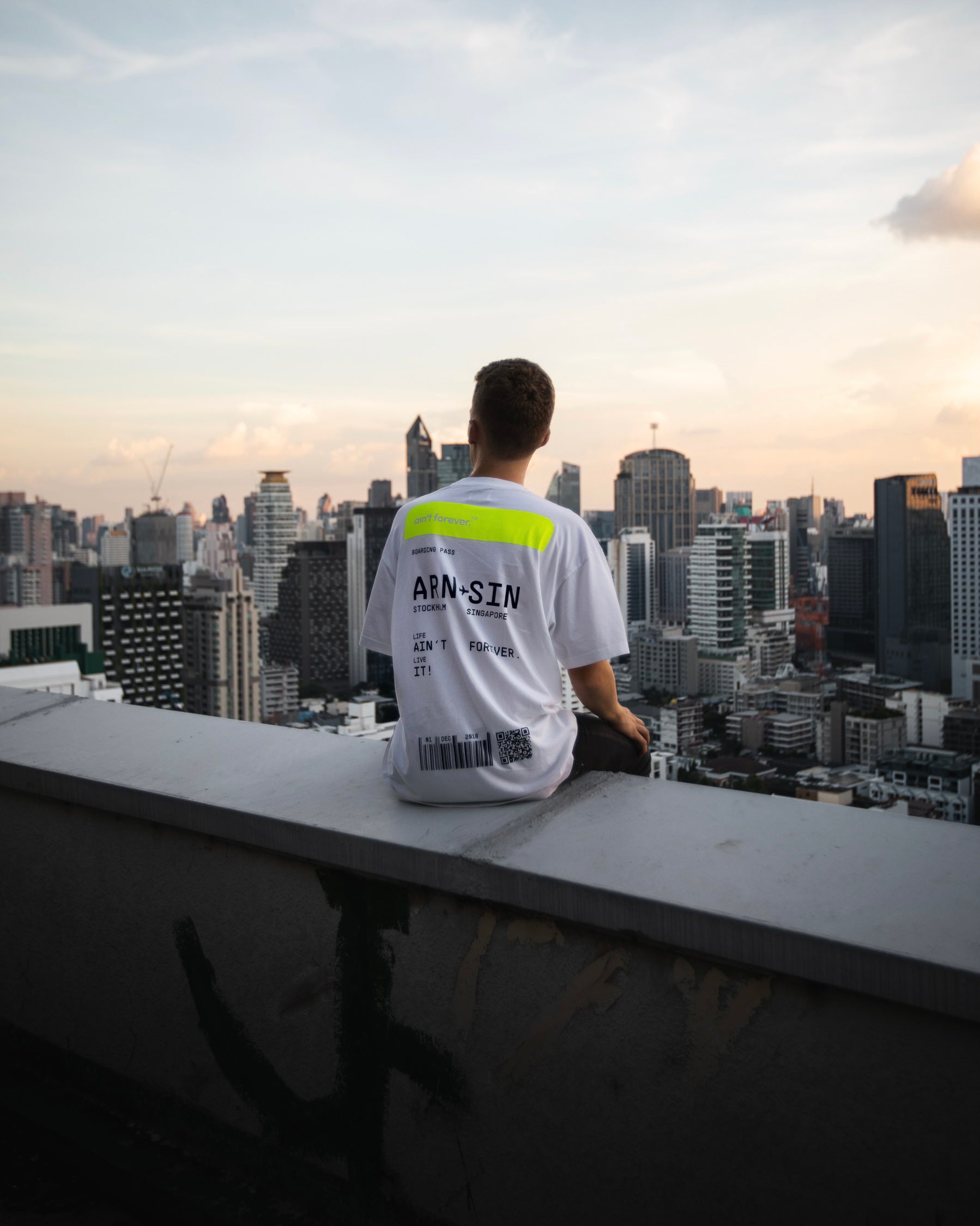 THE ORIGINAL BOARDING PASS T-SHIRT