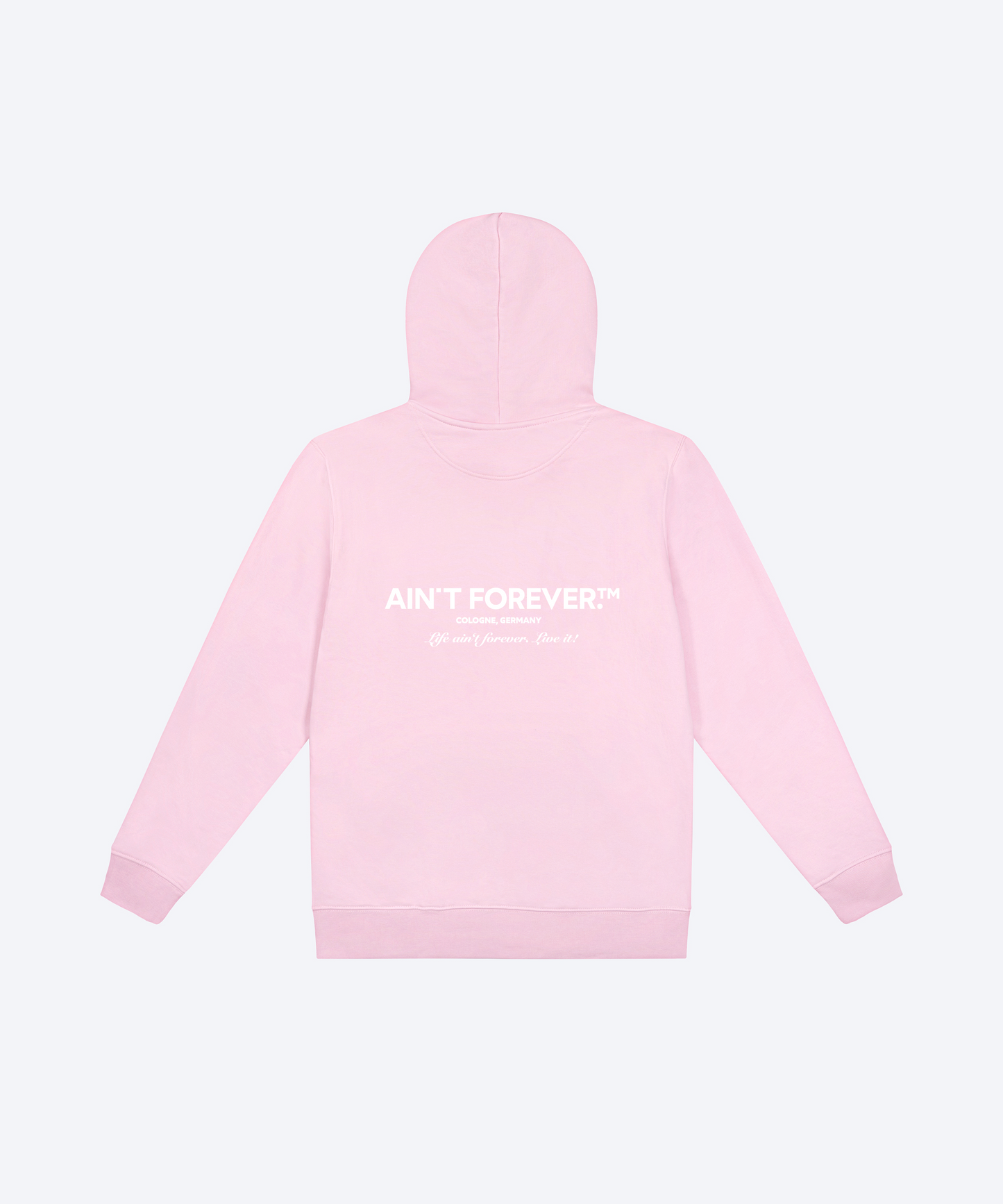 
                  
                    THE LIVE IT! HOODIE (PINK / WHITE)
                  
                