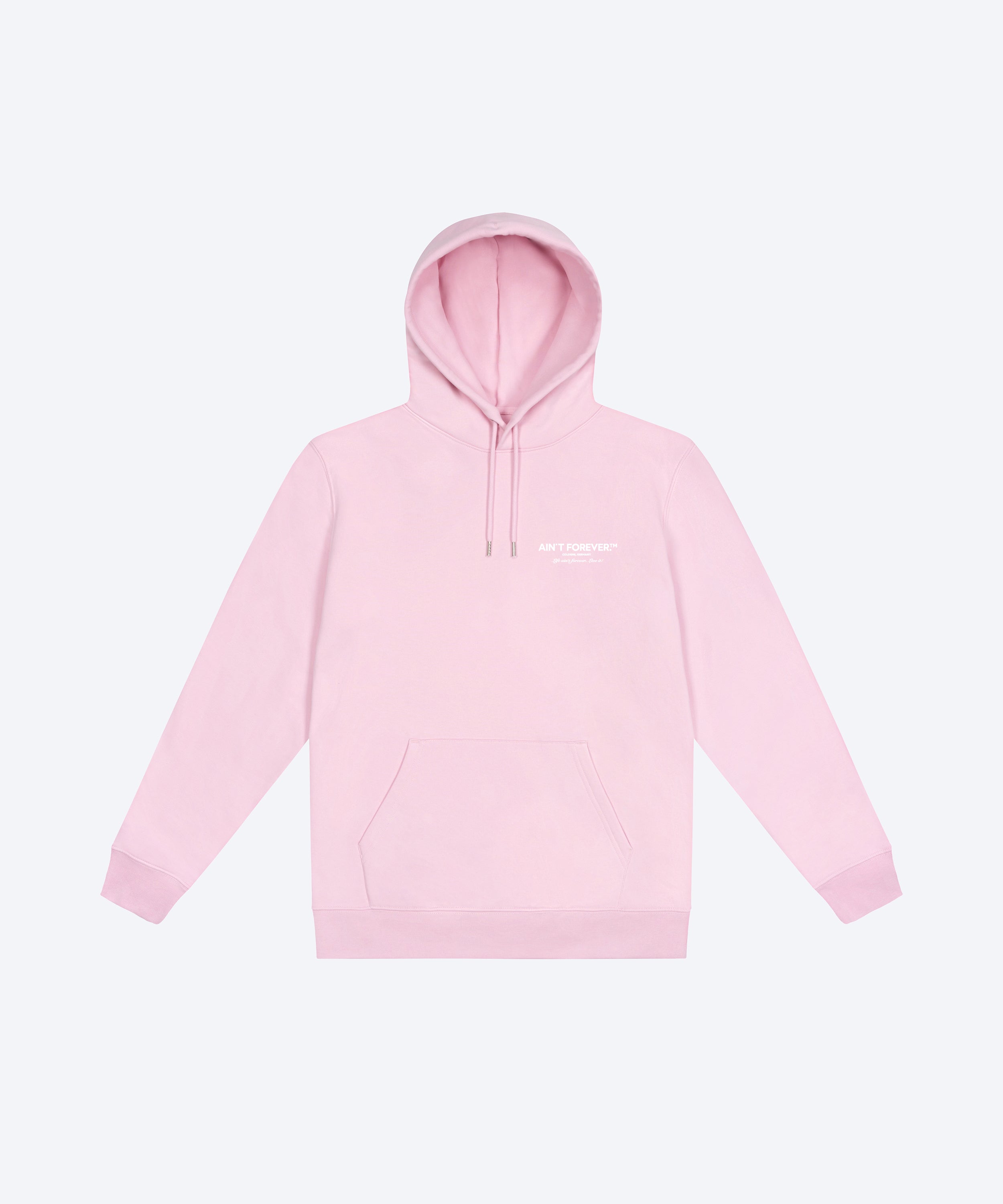 THE LIVE IT! HOODIE (PINK / WHITE)