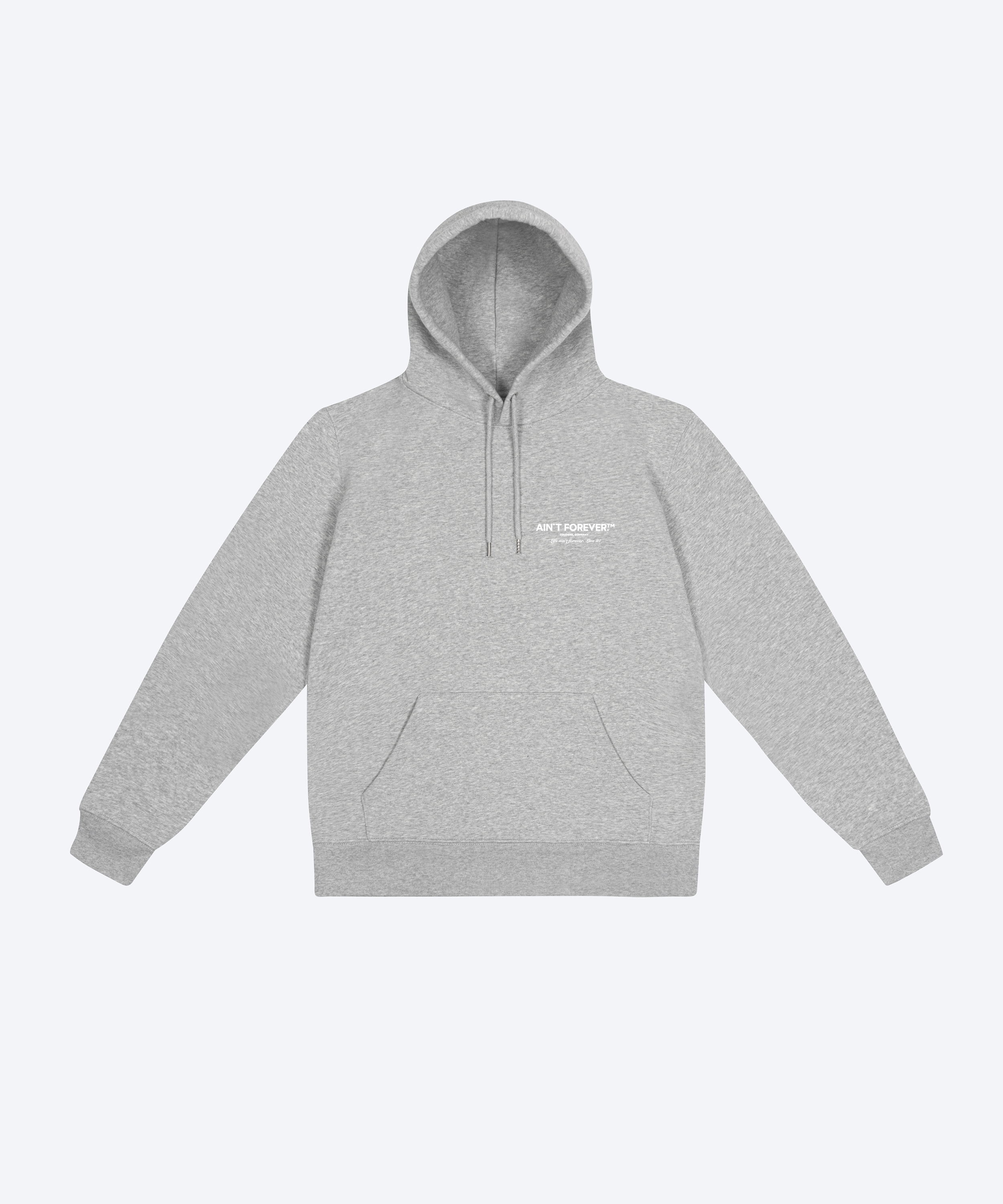THE LIVE IT! HOODIE (HEATHER GREY / WHITE)