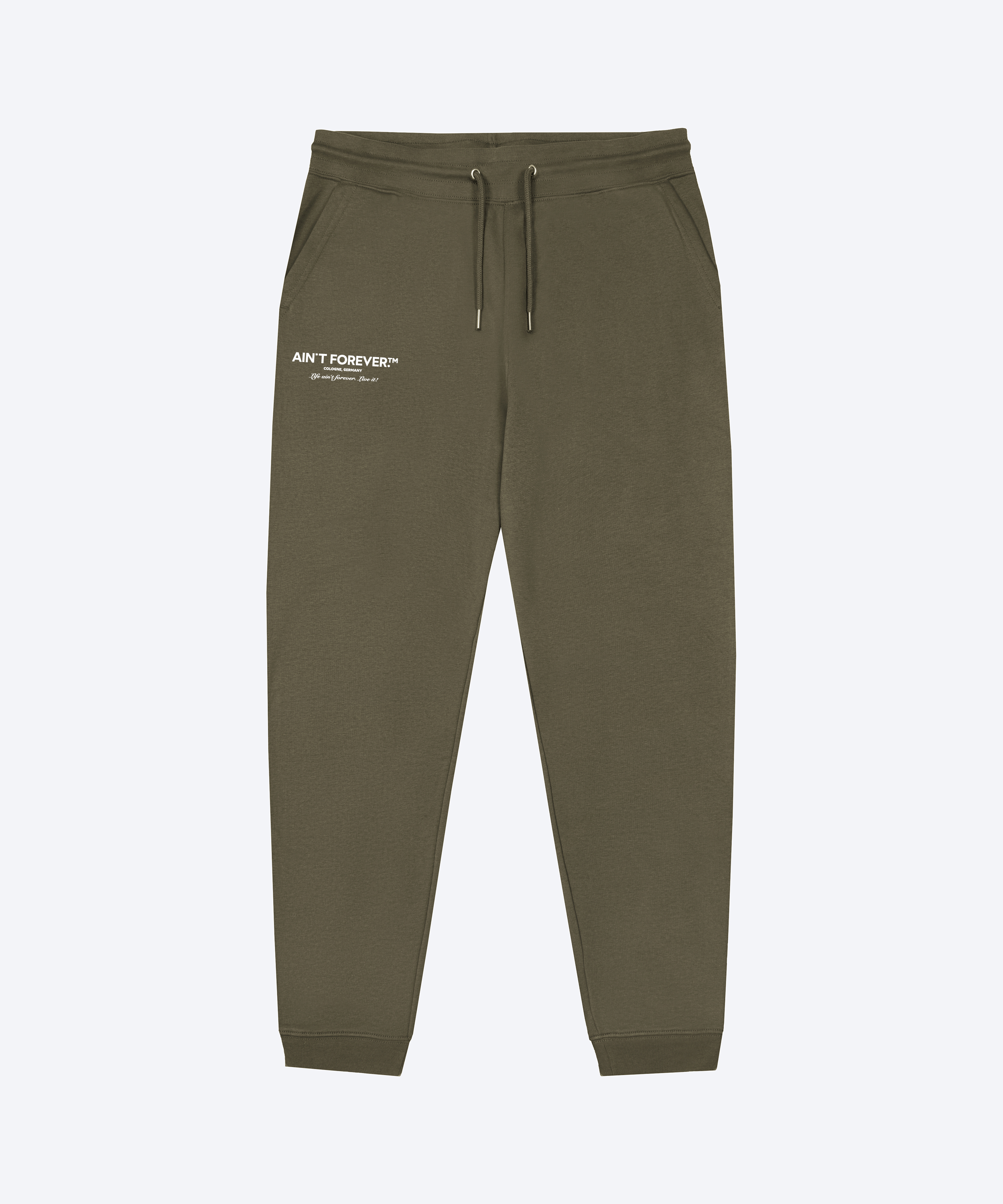 THE LIVE IT! JOGGER (KHAKI / WHITE)