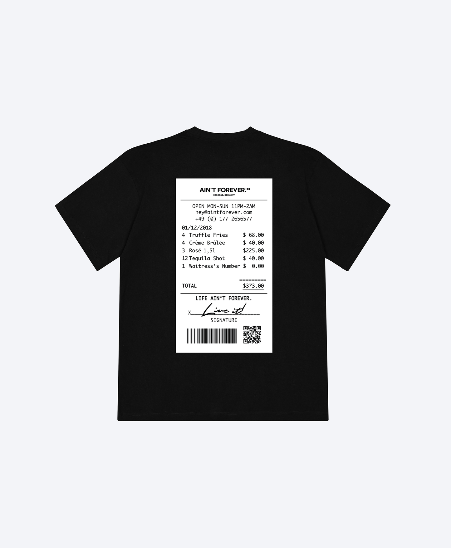 
                  
                    THE NIGHT OUT T-SHIRT (BLACK/WHITE)
                  
                